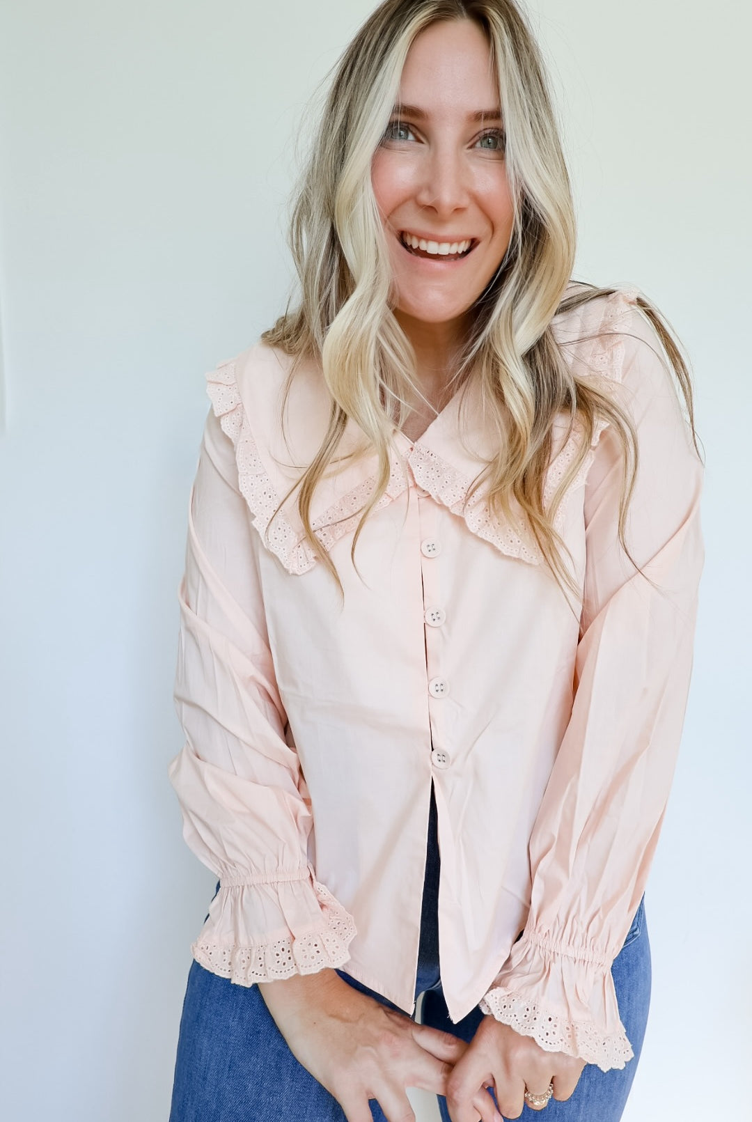 Taylor Blouse, Pink