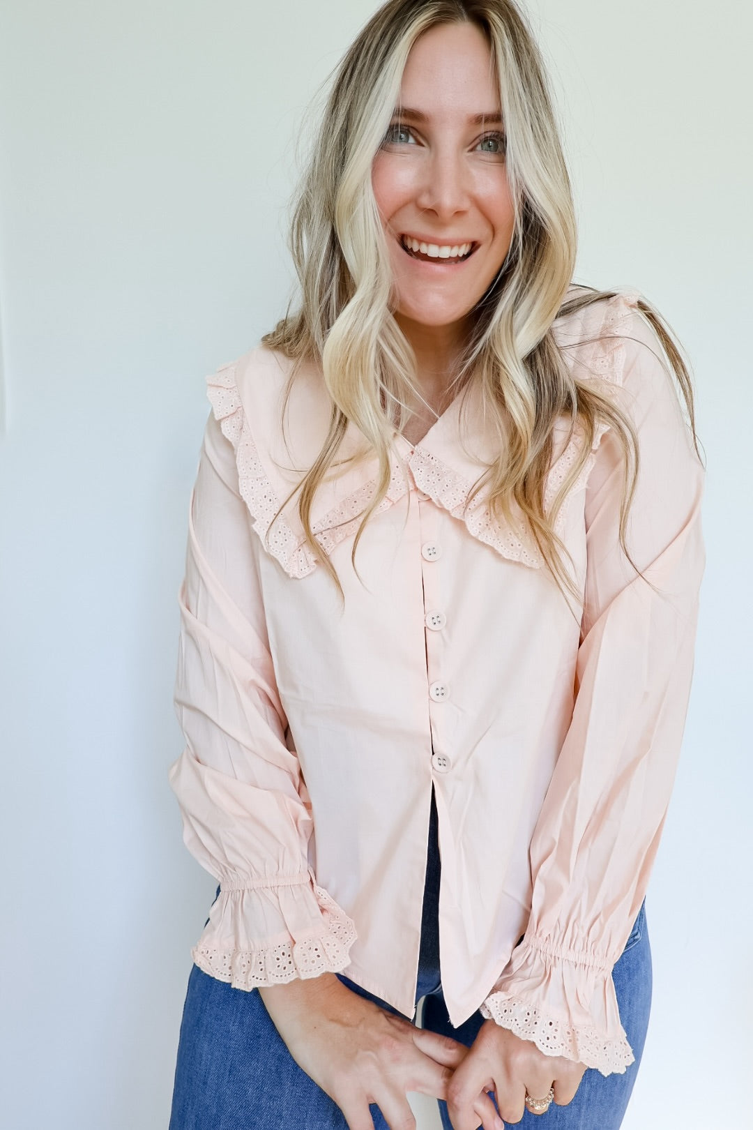 Taylor Blouse, Pink